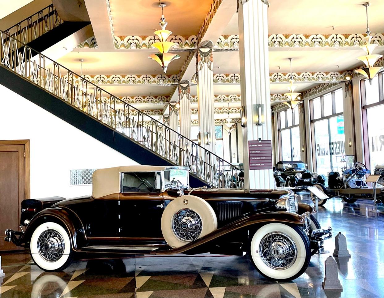 Visitors to the Auburn museum will have to decide for themselves which is more beautiful -- the building or the cars.