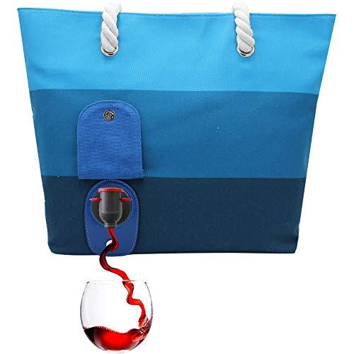 1) PortoVino Beach Wine Purse