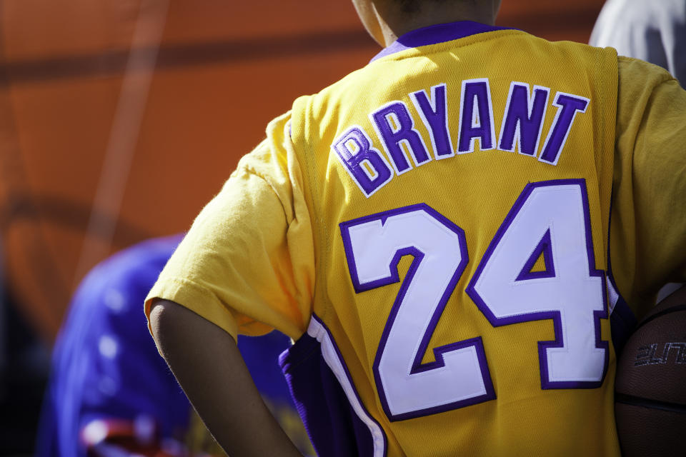 Kobe Bryant Day這天，雖然主角已經不在，但相信黑曼巴的精神會繼續流傳。示意圖來源：Getty images