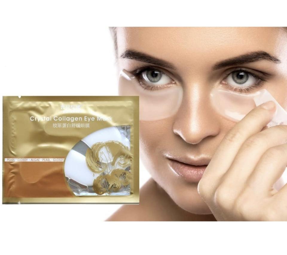 Mascarilla Facial de Colágeno para el Contorno de Ojos 10 Sobres