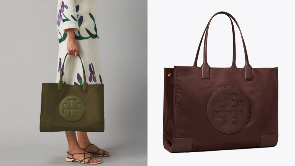 This Tory Burch tote is both fashionable and functional.