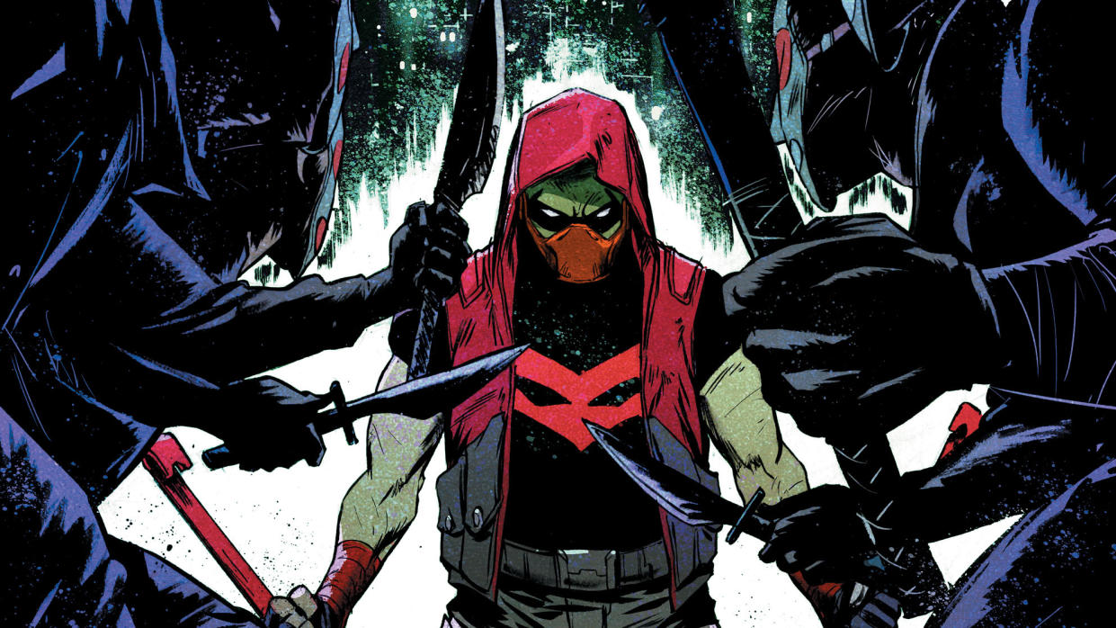  Art from Red Hood: The Hill. 