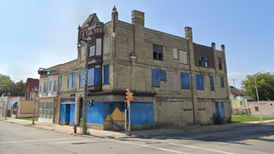 The Hummel/Uihlein Building is for sale for $5,000.