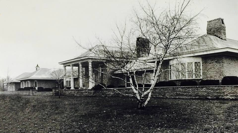 A sprawling single-level mansion at 200 Sheldon Road, Mendon, pictured here in 1980, has been listed for sale for $1,295,000.