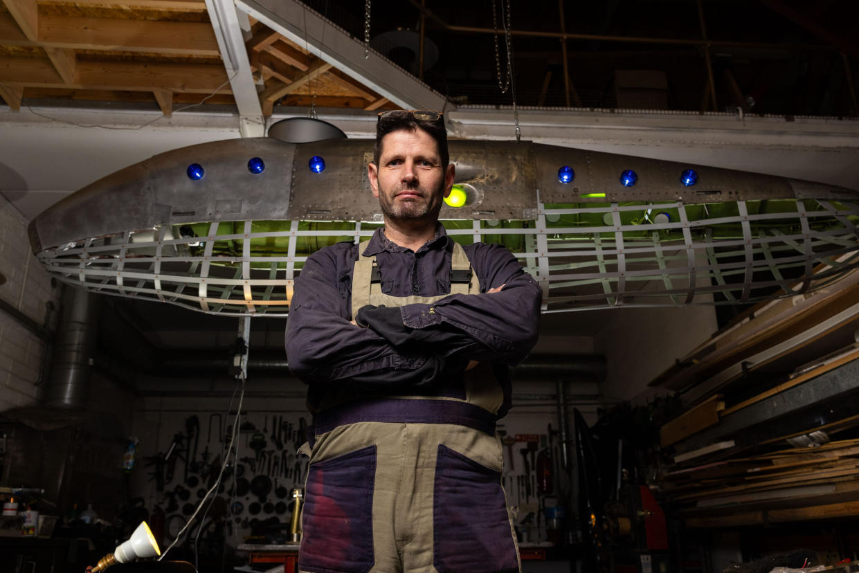 Shane Holland is a descendant of submarine inventor John Phillip Holland (Fintan Clarke Photography/PA)