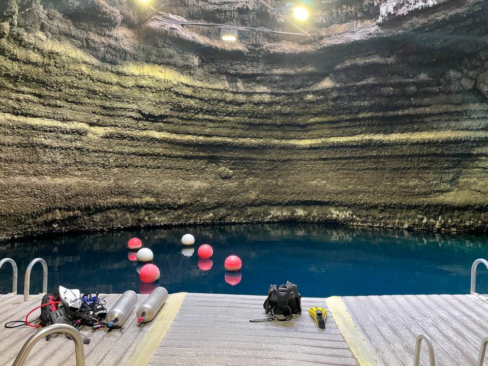 The interior of the Homestead Crater.