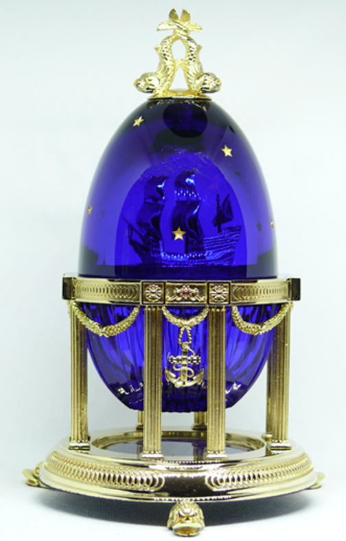 Creations Theo Fabergé is launching its commemorative decorative art piece, the Mayflower Egg.