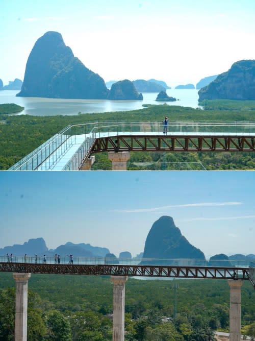 「Beyond Skywalk Nangshi」是泰國最長的天空景觀步道。