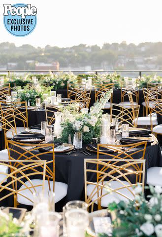 <p>Hunter Hennes Photography</p> Historic rooftop in downtown Kansas City, MO where Devyn Simone and Adam Lock celebrated their wedding on Jun 24, 2023