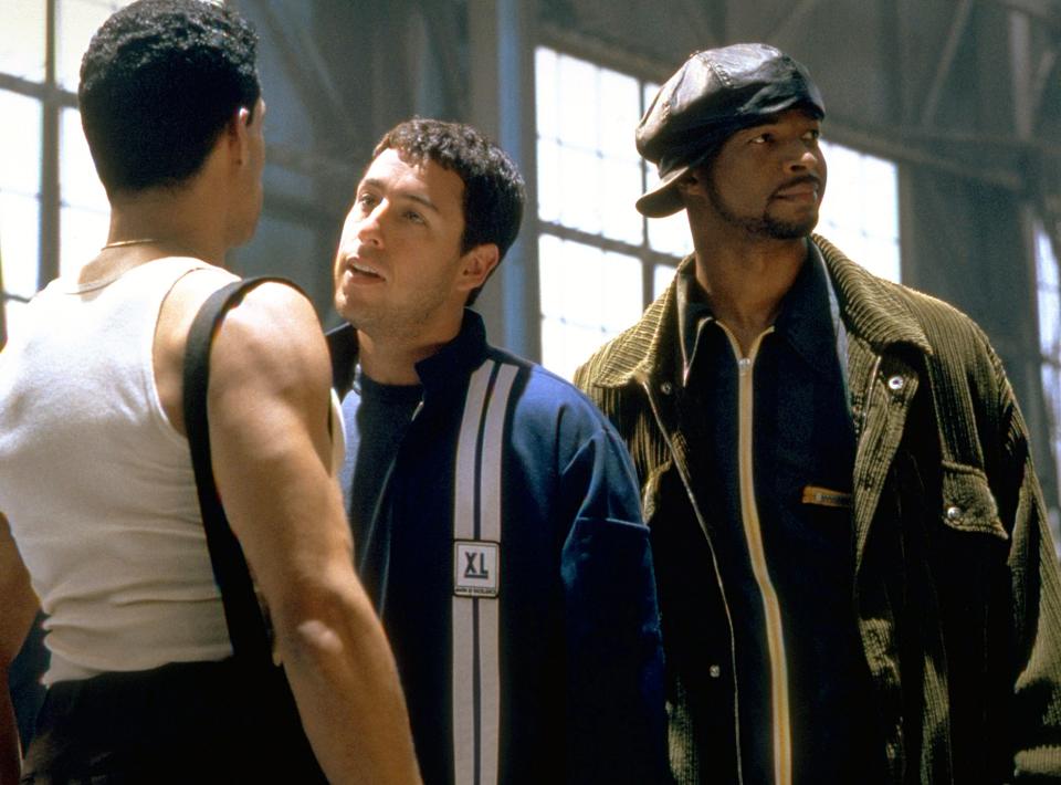 BULLETPROOF, Adam Sandler, Damon Wayans, 1996, (c) Universal/courtesy Everett Collection