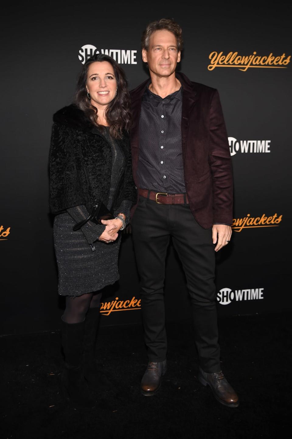 <div class="inline-image__caption"><p>Co-showrunner Jonathan Lisco and wife Cara at the Showtime premiere of <em>Yellowjackets</em> on Nov. 10, 2021, in Los Angeles. </p></div> <div class="inline-image__credit">Frank Micelotta/Showtime</div>