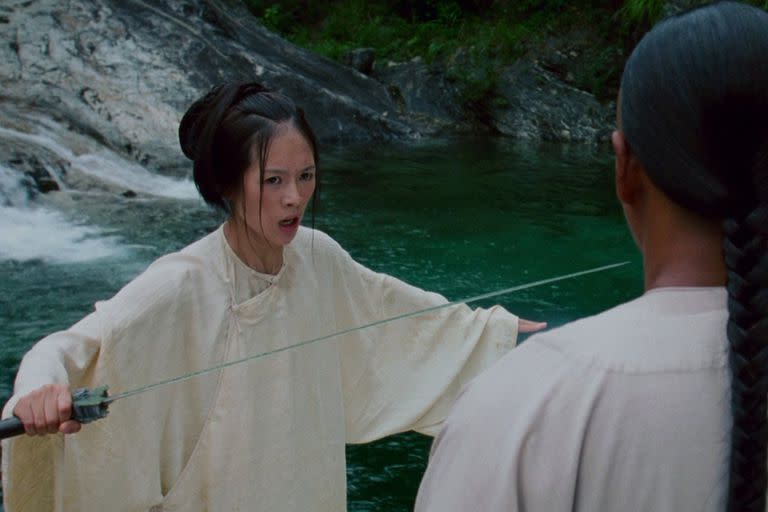 Zhang Ziyi muestra toda su destreza en una escena de El tigre y el dragón