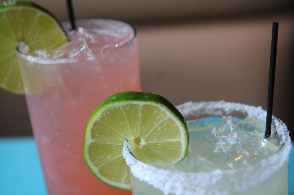 A pair of margaritas at Vida Cantina in Portsmouth, which is participating in Spring Restaurant Week beginning April 21 and running through April 30.