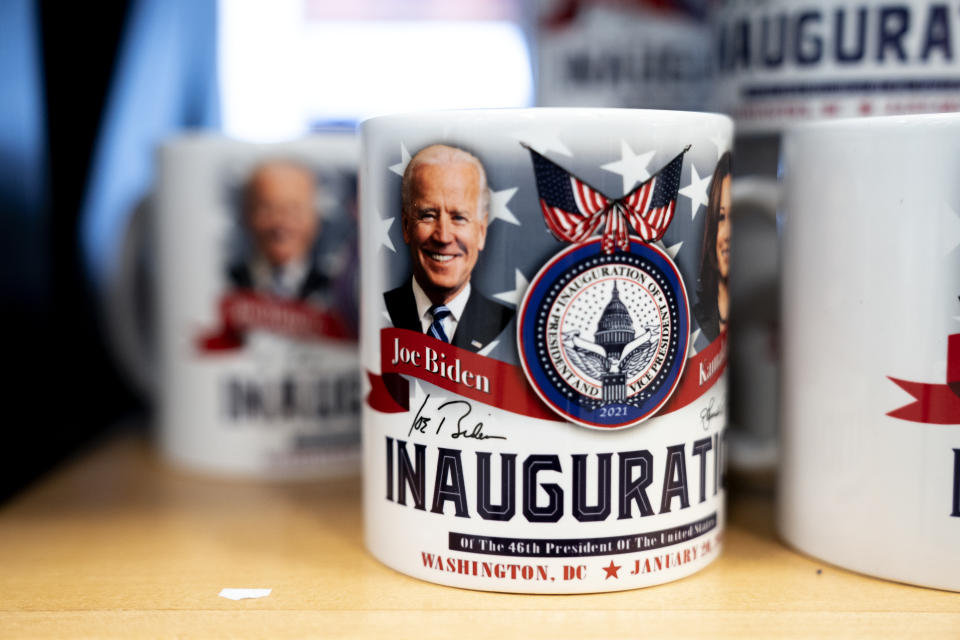 Biden-Harris Themed Merchandise On Sale Ahead Of Inauguration