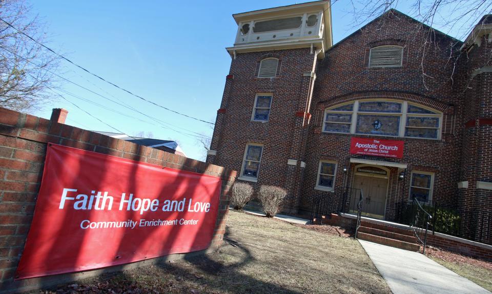 The exterior of the Faith Hope and Love Community Enrichment Center on Dr. Martin Luther King Jr. Way Monday afternoon, Jan. 31, 2022.