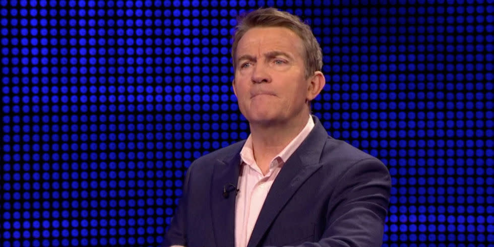 Bradley Walsh came under fire for not allowing a correct answer. (ITV)