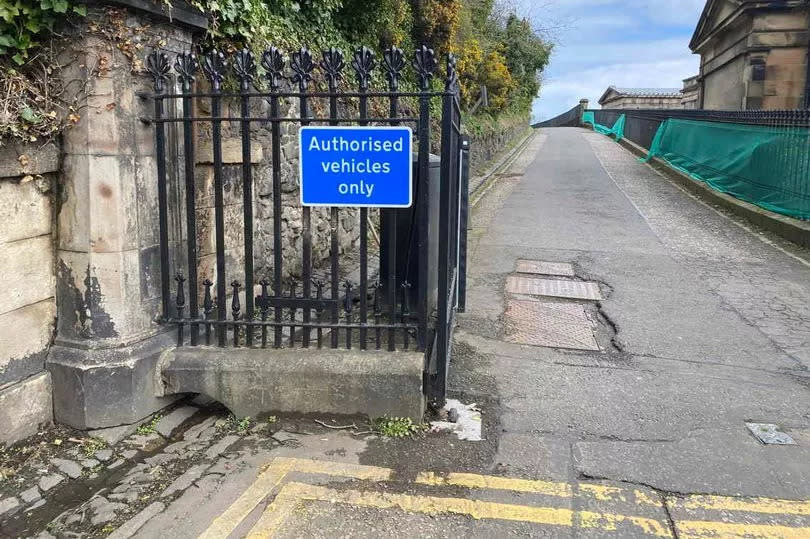 An access barrier mechanism was installed years ago but has never properly functioned, according to Calton Hill Conservation Trust, while gates are left open and drivers ignore signs put up by the council.