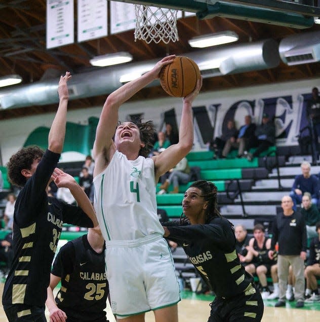 Thousand Oaks senior Elias Chin was named the boys basketball MVP in the Marmonte League.