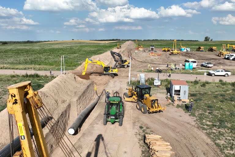 Construcción del Gasoducto Presidente Néstor Kirchner