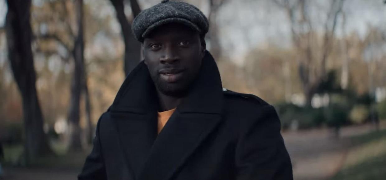 Omar Sy dans la série Netflix, 