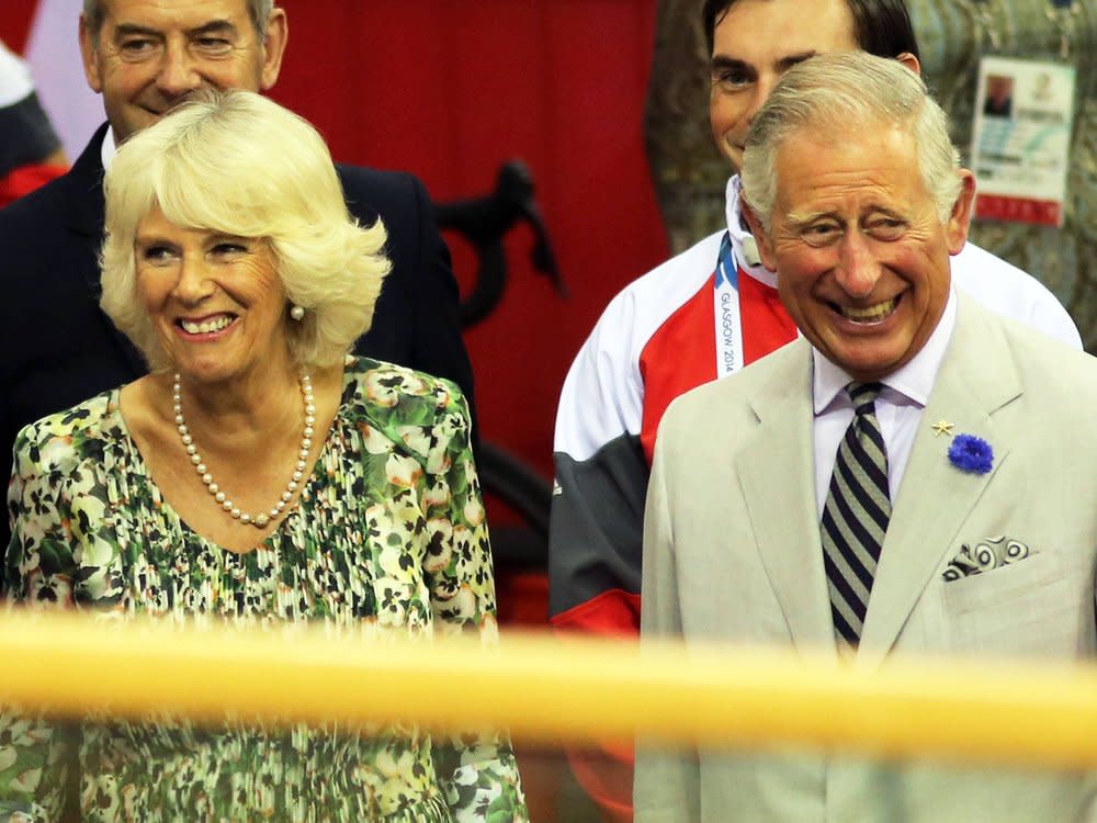 Herzogin Camilla und Prinz Charles bei den Commonwealth Games in Glasgow 2014. (Bild: imago/i Images)