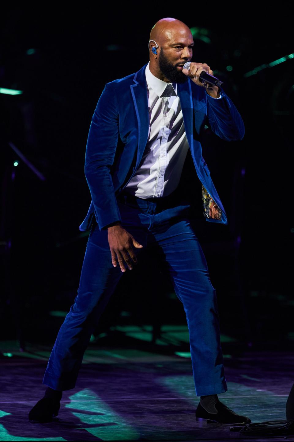 Common was an unannounced guest performer at the Kennedy Center 50th Anniversary Celebration concert, which took place Sept. 14, 2021 and airs on PBS Oct. 1.