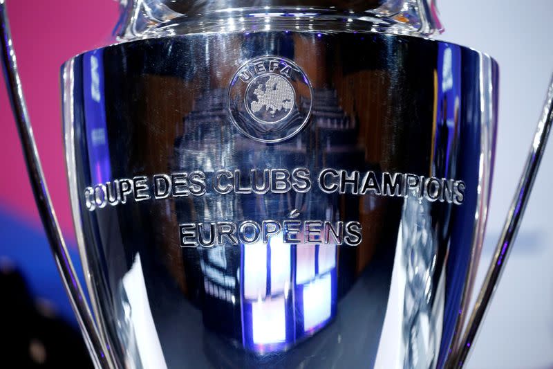 FILE PHOTO: Champions League - Round of 16 draw