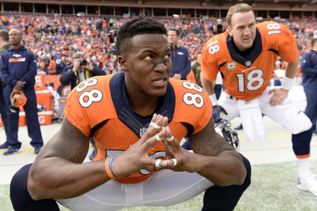 Peyton Manning helps establish Demaryius Thomas scholarship at