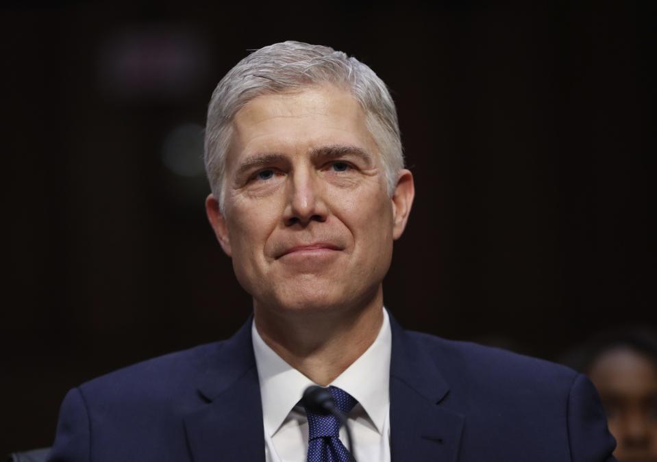 Donald Trump nominierte Neil Gorsuch für den Obersten Gerichtshof. (Bild: AP Photo)