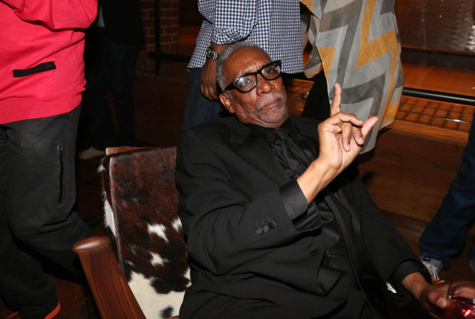 NEW YORK, NY - JUNE 23: Thomas Jefferson Byrd attends "Da Sweet Blood Of Jesus" cast and crew special screening after party at Hudson Hotel on June 23, 2014 in New York City. (Photo by Johnny Nunez/WireImage)