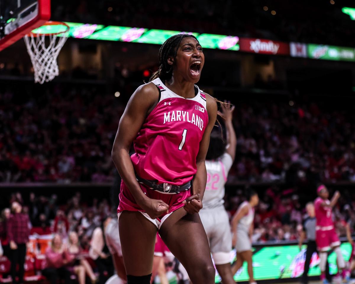 'God gifted me' Maryland star Diamond Miller oozes confidence in