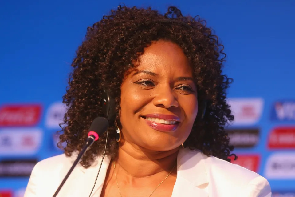 A cantora baiana Margareth Menezes foi convidada para assumir Ministério da Cultura a partir de 2023. Foto: Alexander Hassenstein / FIFA / Getty Images.