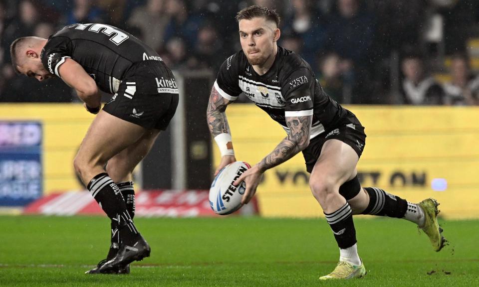 <span>Morgan Smith’s late try gave Hull FC their first win of 2024.</span><span>Photograph: Greig Cowie/Shutterstock</span>