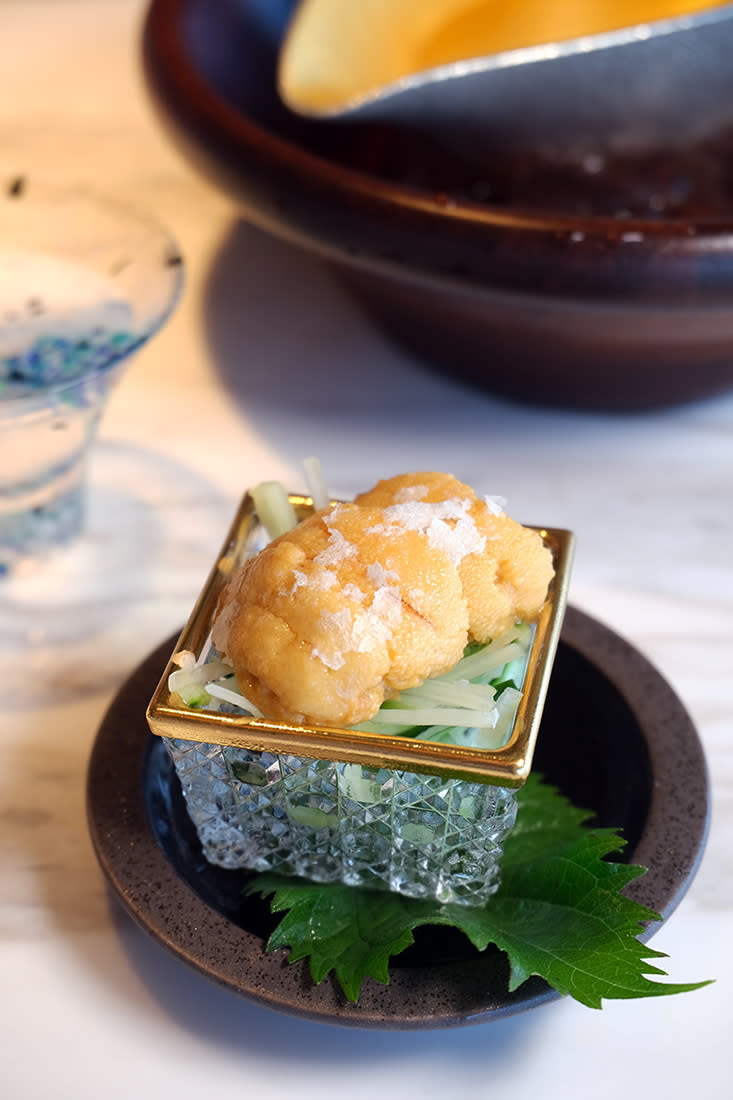 上環美食｜270度海景割烹料理 前稻菊大廚創天婦羅花膠+必食海膽烏魚子自家製意粉