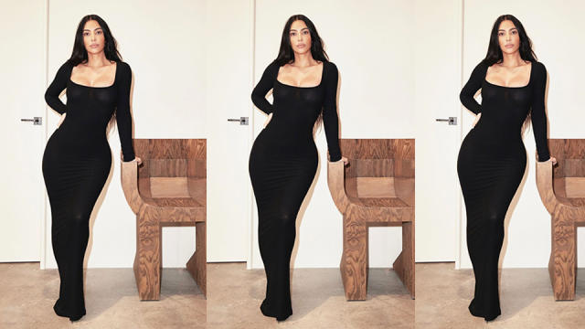 Not A Drill: Kim K's Best-Selling SKIMS Dress Now Comes With Long