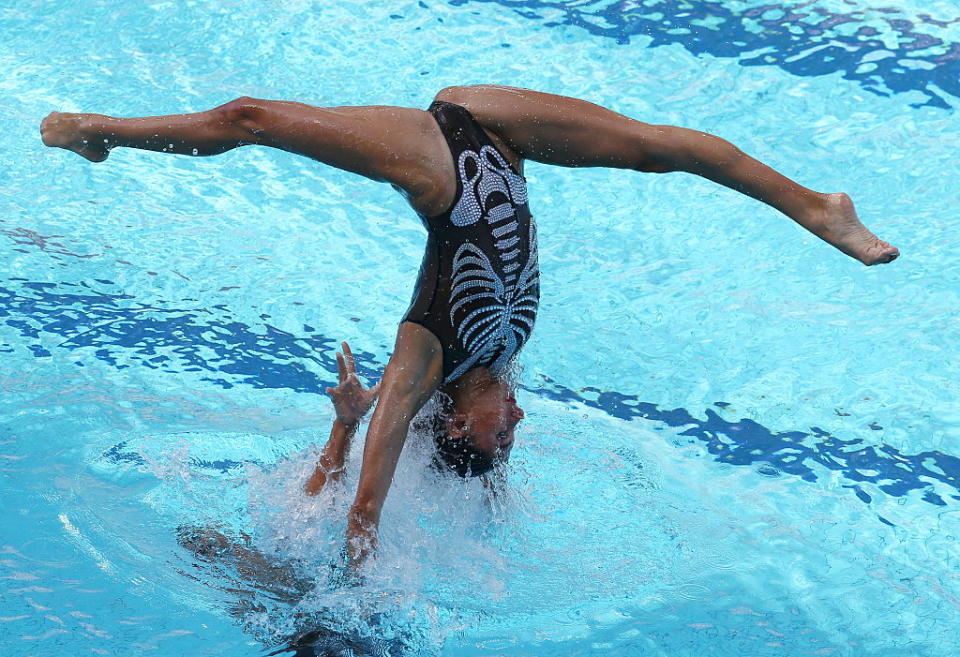 Rio 2016 Olympics: Synchronised Swimming Women's Duet Free