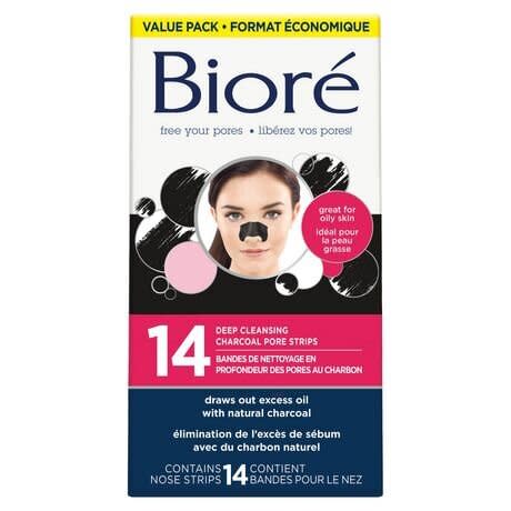 Bioré Deep Cleansing Charcoal Pore Stripes