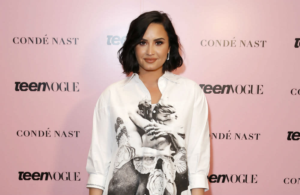 Demi Lovato would consider re-recording 'Cool for the Summer' in a rock style credit:Bang Showbiz