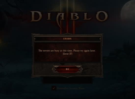 《暗黑破壞神 Diablo III》戰網錯誤提示代碼列表