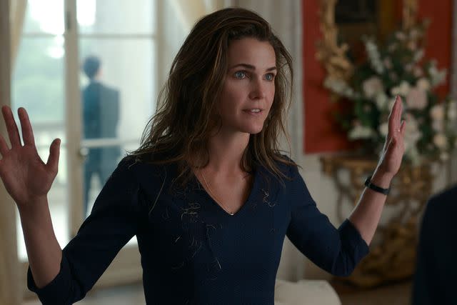 <p>Courtesy of Netflix</p> Keri Russell on "The Diplomat"