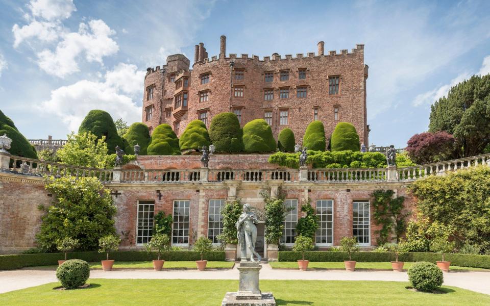 The National Trust manages many properties and parklands, including Powis Castle Gardens in Wales - Chris Howes/Wild Places Photography/Alamy Stock Photo