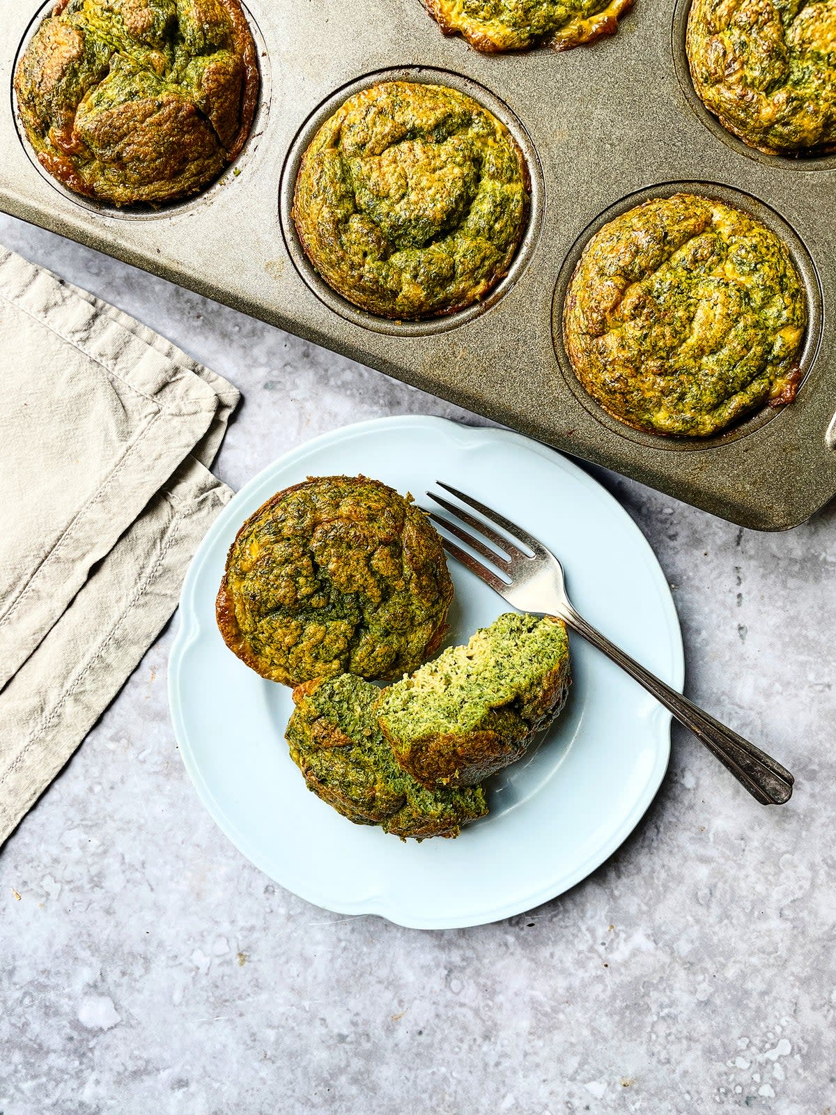 These mini quiches combine two of our favourite vegetables (Discover Great Veg)