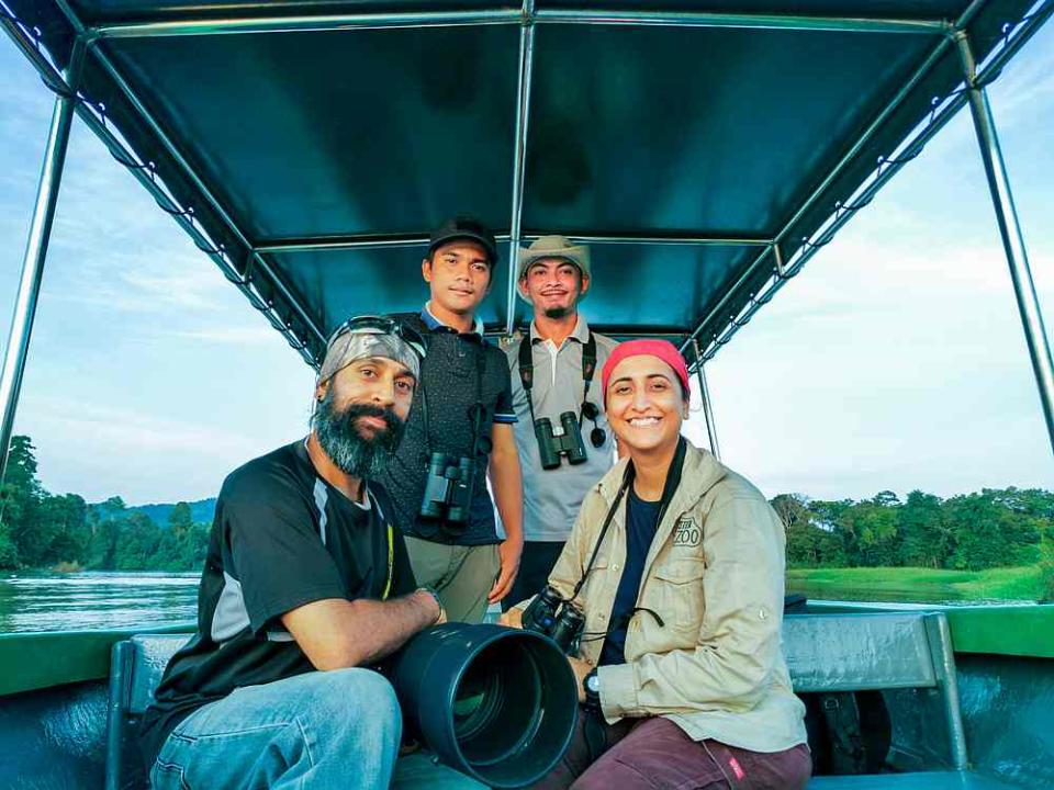 Sanjitpaal Singh (front left), Ravinder Kaur (front right), Amidi Majinun (back left) and Helson Hassan. — Picture courtesy of Sanjitpaal Singh/jitspics.com