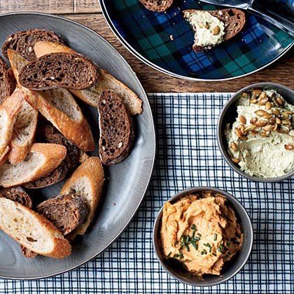 Austrian Cheese Spread with Pumpkin Seed Oil