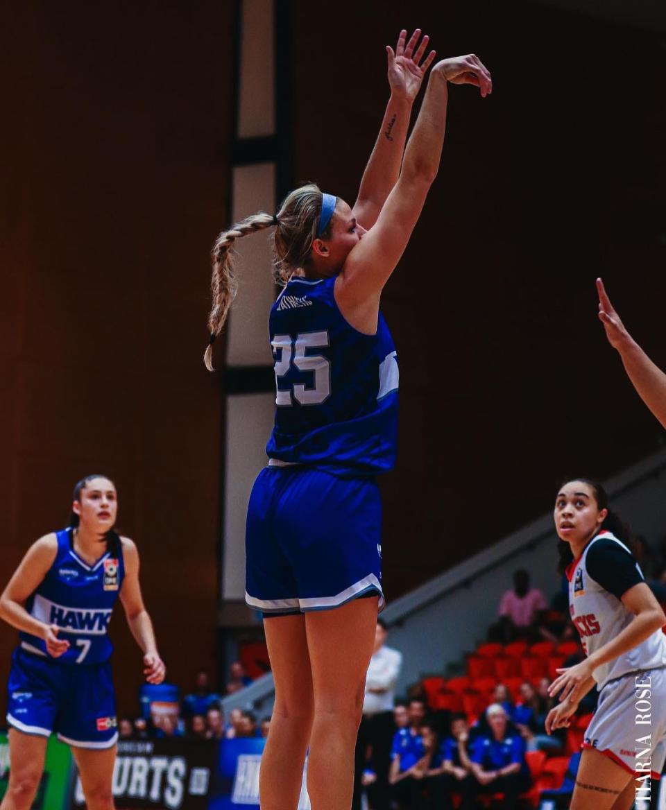 Former Ashland University women's basketball standout Sara Loomis is playing professionally overseas.