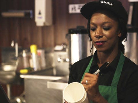 Starbucks barista