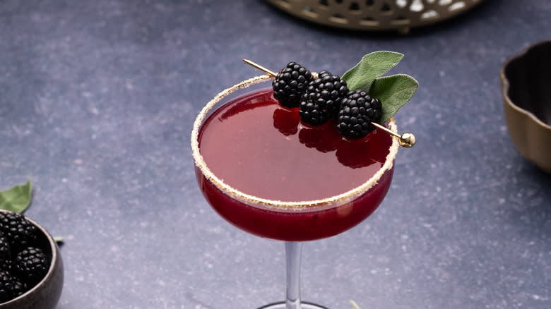 blackberry and sage margarita 