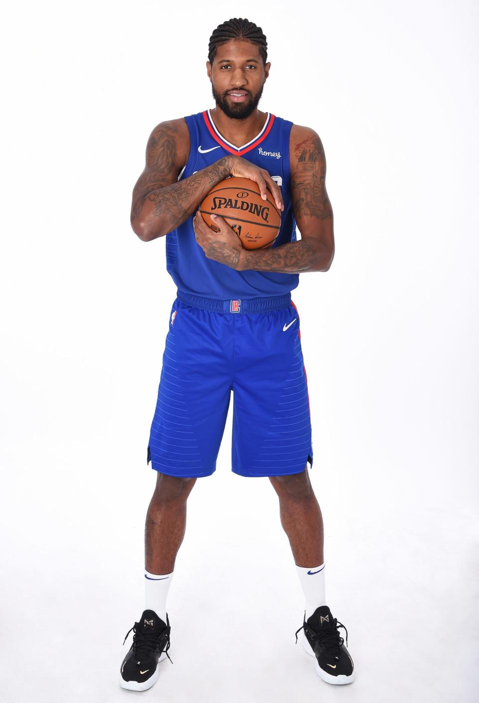 <p>George, who plays for the Los Angeles Clippers, is a seven-time All-Star like his Team LeBron teammate Stephen Curry.</p>
