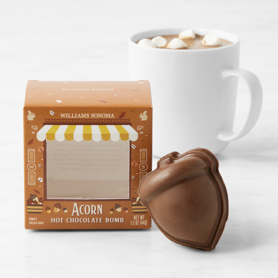 <p><a href="https://go.redirectingat.com?id=74968X1596630&url=https%3A%2F%2Fwww.williams-sonoma.com%2Fproducts%2Fwilliams-sonoma-acorn-hot-chocolate-bomb&sref=https%3A%2F%2Fwww.womansday.com%2Frelationships%2Ffamily-friends%2Fg45613795%2Fbest-gifts-for-neighbors%2F" rel="nofollow noopener" target="_blank" data-ylk="slk:Shop Now;elm:context_link;itc:0;sec:content-canvas" class="link ">Shop Now</a></p><p>Acorn Hot Chocolate Bomb</p><p>williams-sonoma.com</p><p>$7.95</p>