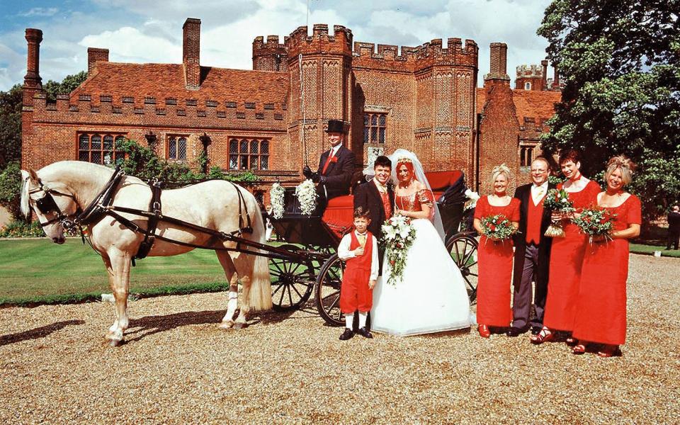 Numan and Gemma's wedding day in 1997 - Rex